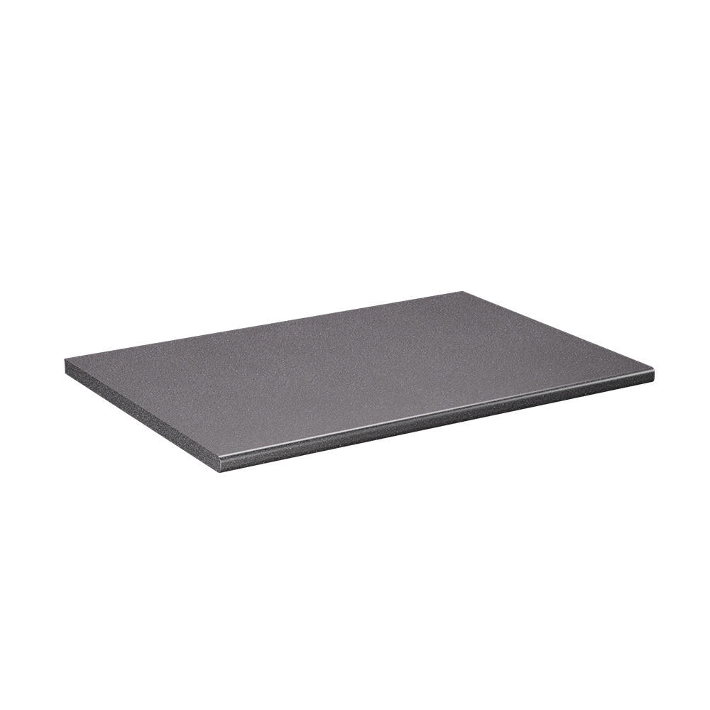 KÜCHENARBEITSPLATTE R-Line, Granit, 87 cm - Anthrazit, Holzwerkstoff (87/2.8/60cm) - Vicco