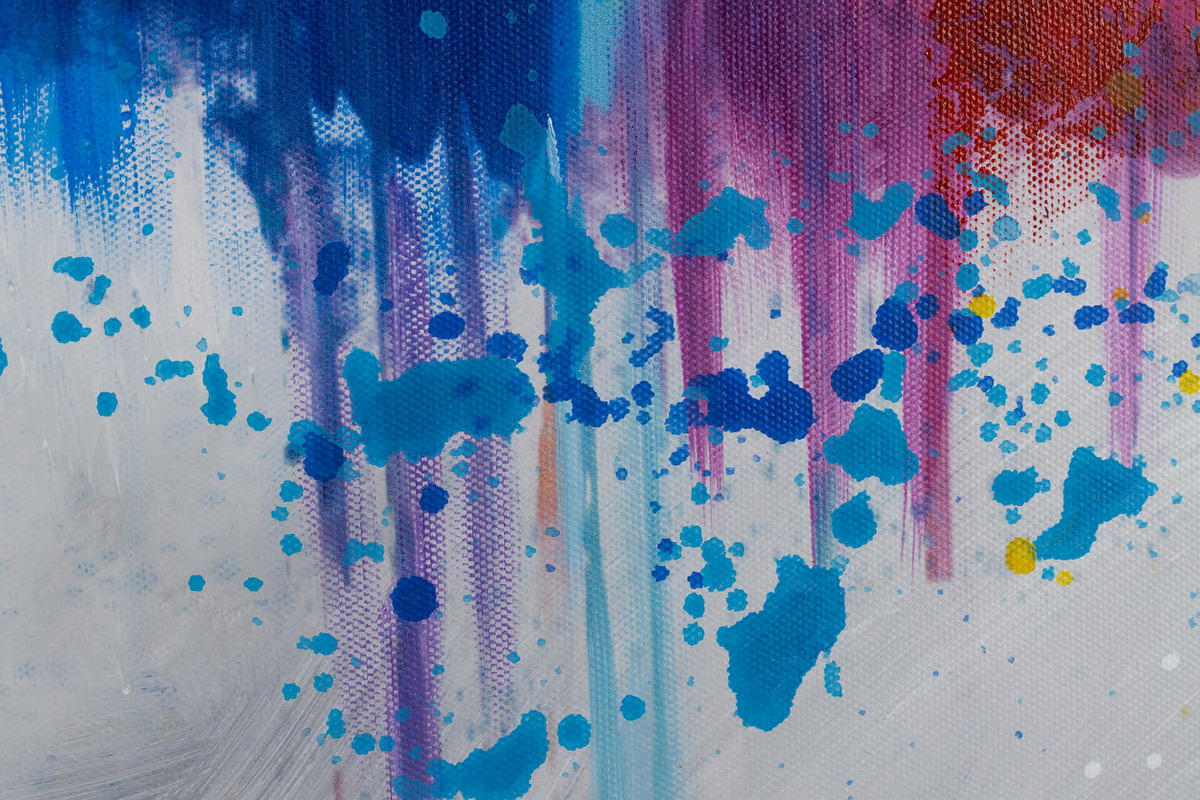 ACRYLBILD HANDGEMALT 120/60 cm - Multicolor/Grau, Holz/Textil (2/60cm) - KUNSTLOFT