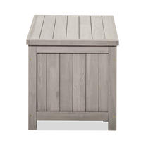 GARTENBOX HILLE mit Klappdeckel 45*45*45 cm - Grau, Holz (45/45/45cm) - butenkist
