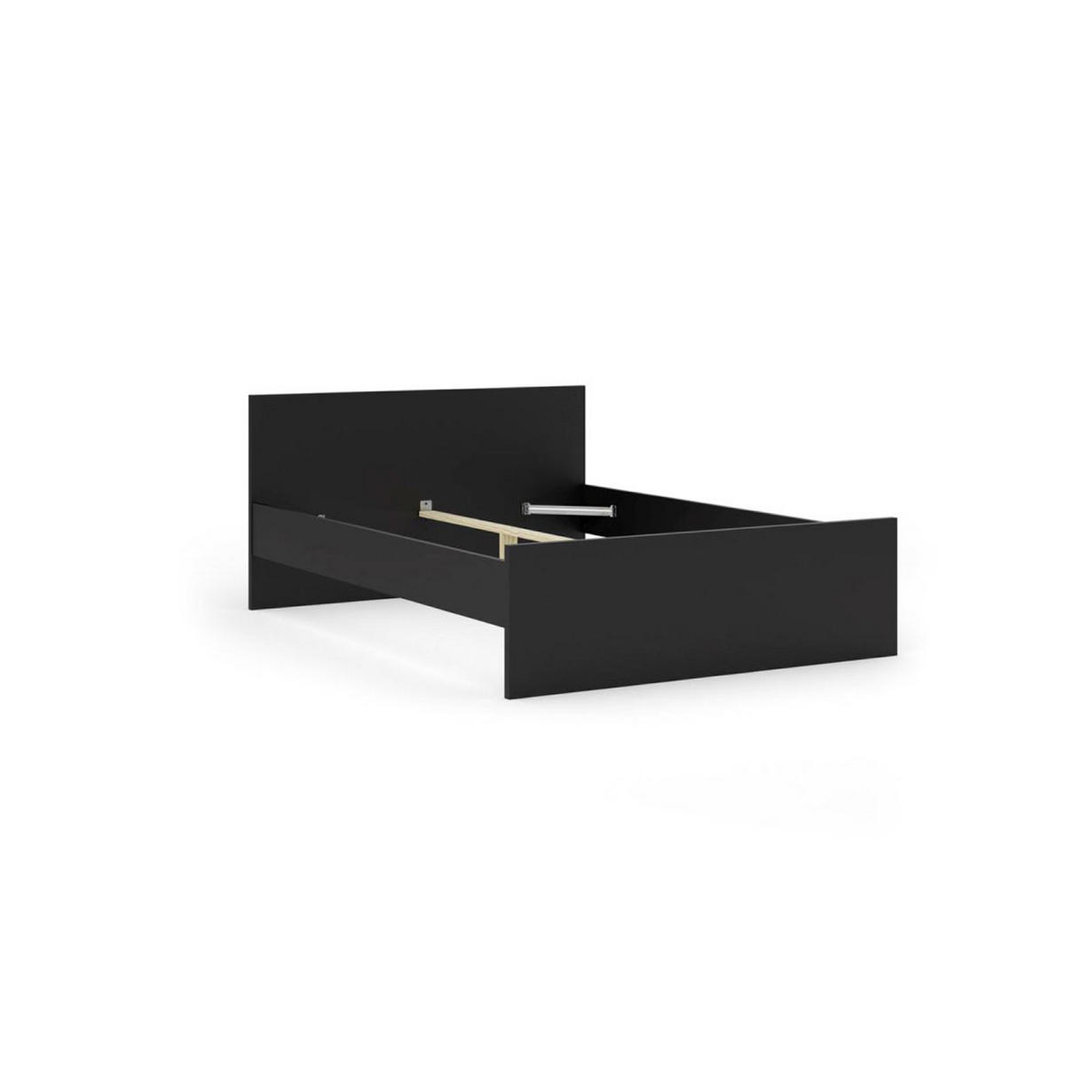 BETT Schwarz - Schwarz, Holzwerkstoff - ebuy24