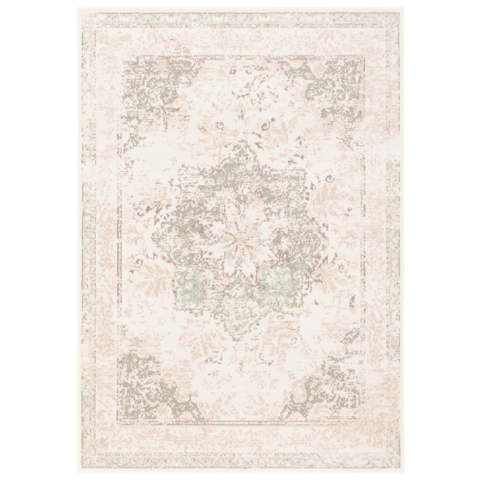 DESIGNER TEPPICH POP-VINTAGE - Mintgrün, Textil (120/170cm) - Pergamon