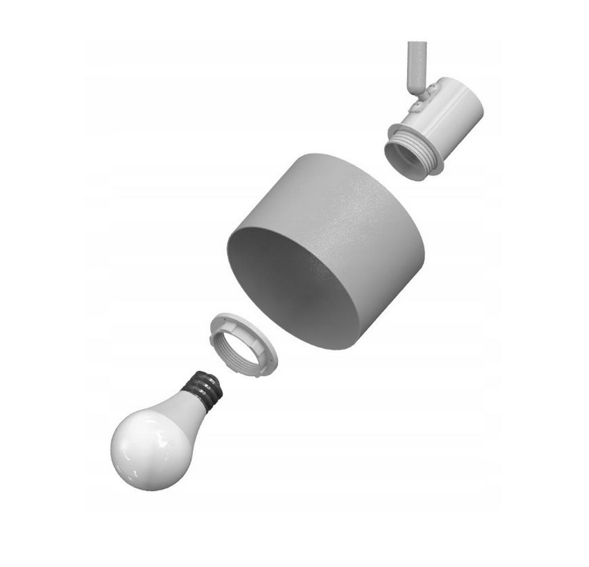 DECKENLEUCHTE Ecru - Beige/Goldfarben, Metall (12/60/21cm) - kiki design