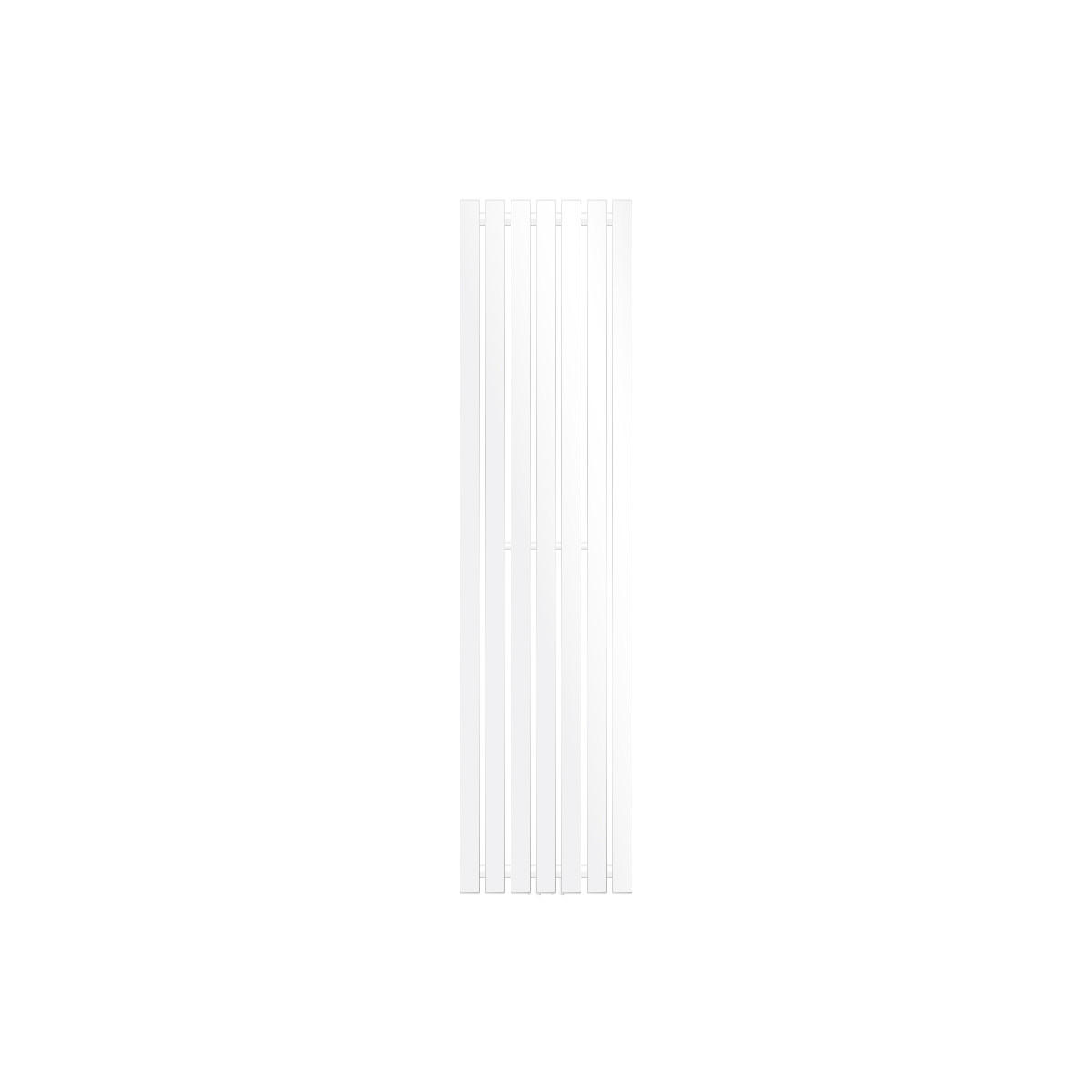 BADHEIZKÖRPER Stella 370x1400 mm Weiß mit Mittelanschluss - Weiß, Metall (37/140/5cm) - LuxeBath