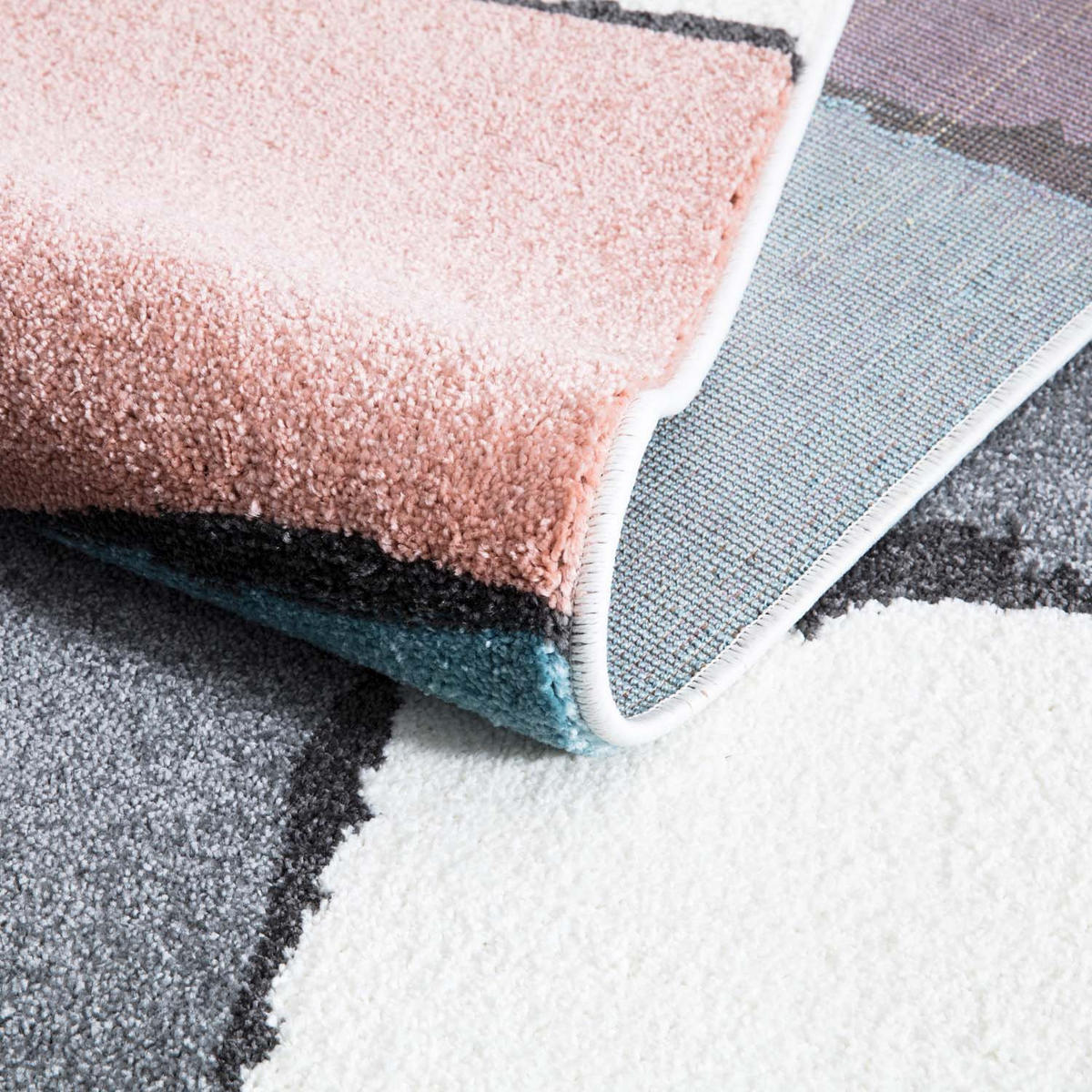 JUGEND-TEPPICH Young 919 Multi 120x160 cm - Multicolor, Textil (120/160cm) - carpet city