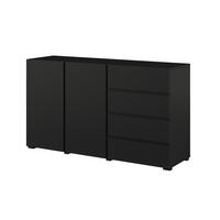 SIDEBOARD Maxis Černá - černá, kompozitní dřevo (138/78/40cm) - Petits-meubles