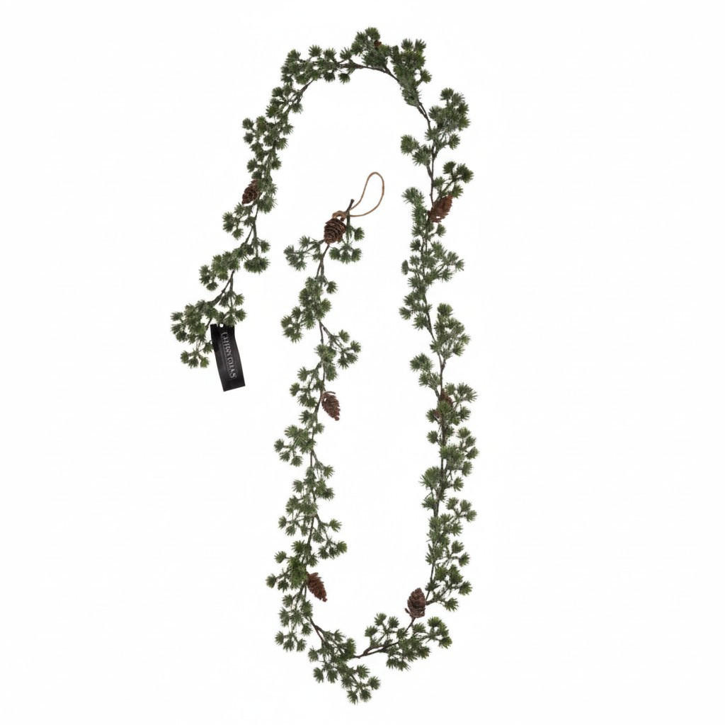TANNENGIRLANDE Weihnachten 180 cm - Grün, Kunststoff (180cm) - Home Styling Collection
