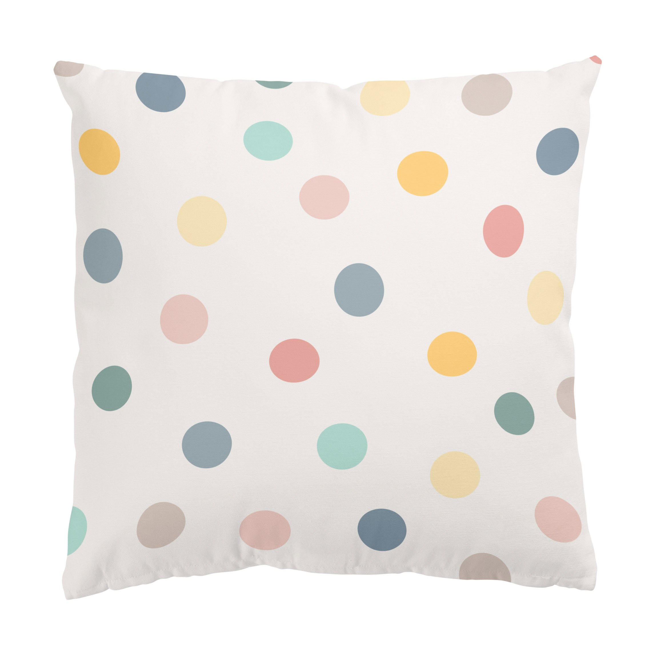 KISSENBEZUG Konfetti Punkte Muster 40/40 cm - Multicolor, Textil (40/40cm) - Bilderwelten