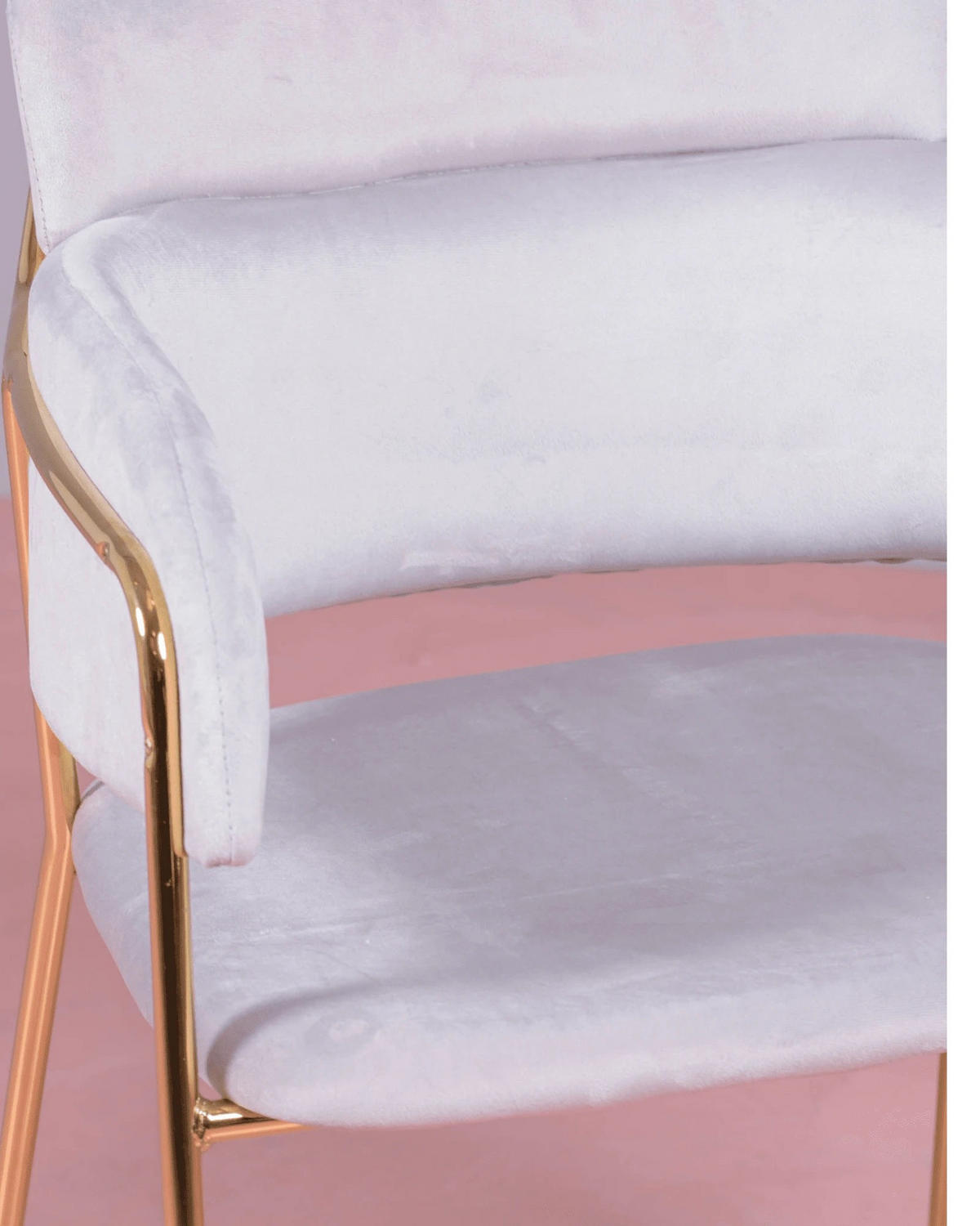 STÜHL-SET 2 Stück Samt Grau - Grau, Textil (60/78/52cm) - Nest Dream