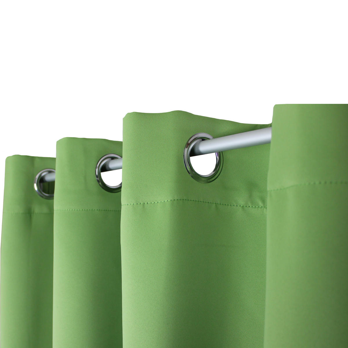 VERDUNKELUNGSVORHANG Ösen 140/145 cm Grün - Grün, Textil (140/145cm) - TiborTex