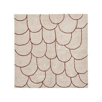 KURZFLOR-TEPPICH Avdan 200/200 cm - Beige, Textil (200/200cm) - Beliani