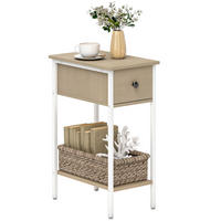 BEISTELLTISCH Beige 1 Stück - Beige, Metall (25/39.8/58.2cm) - GiPP