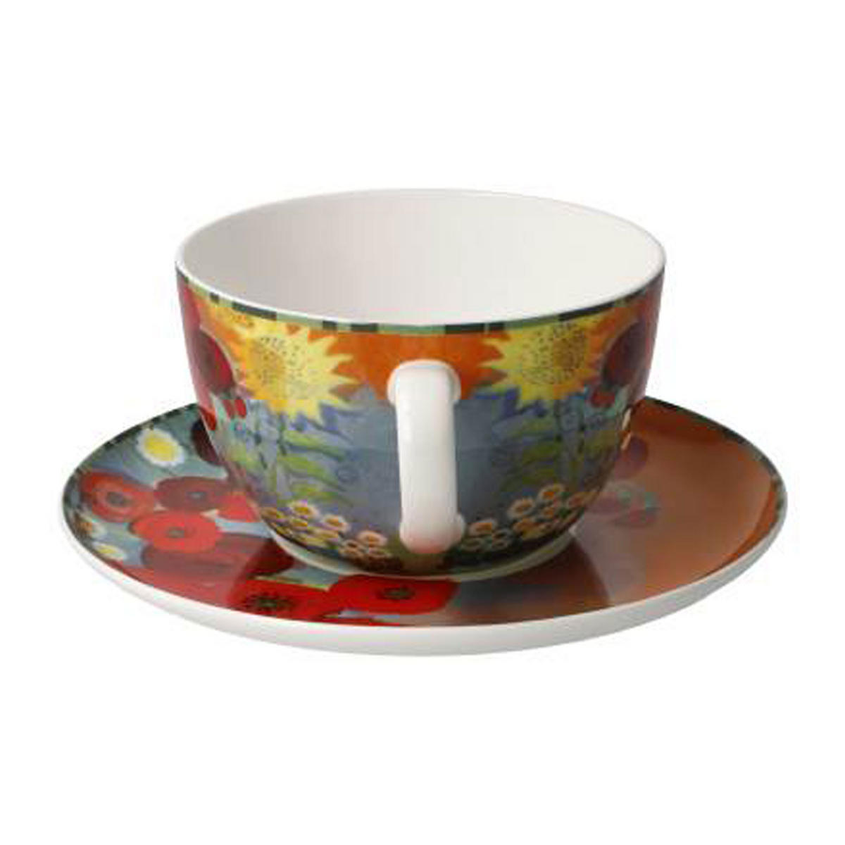 KÜNSTLERTASSE Rosina Wachtmeister - Lestate in giardino, Fine Bone China - Multicolor, Keramik (0.35L) - Goebel