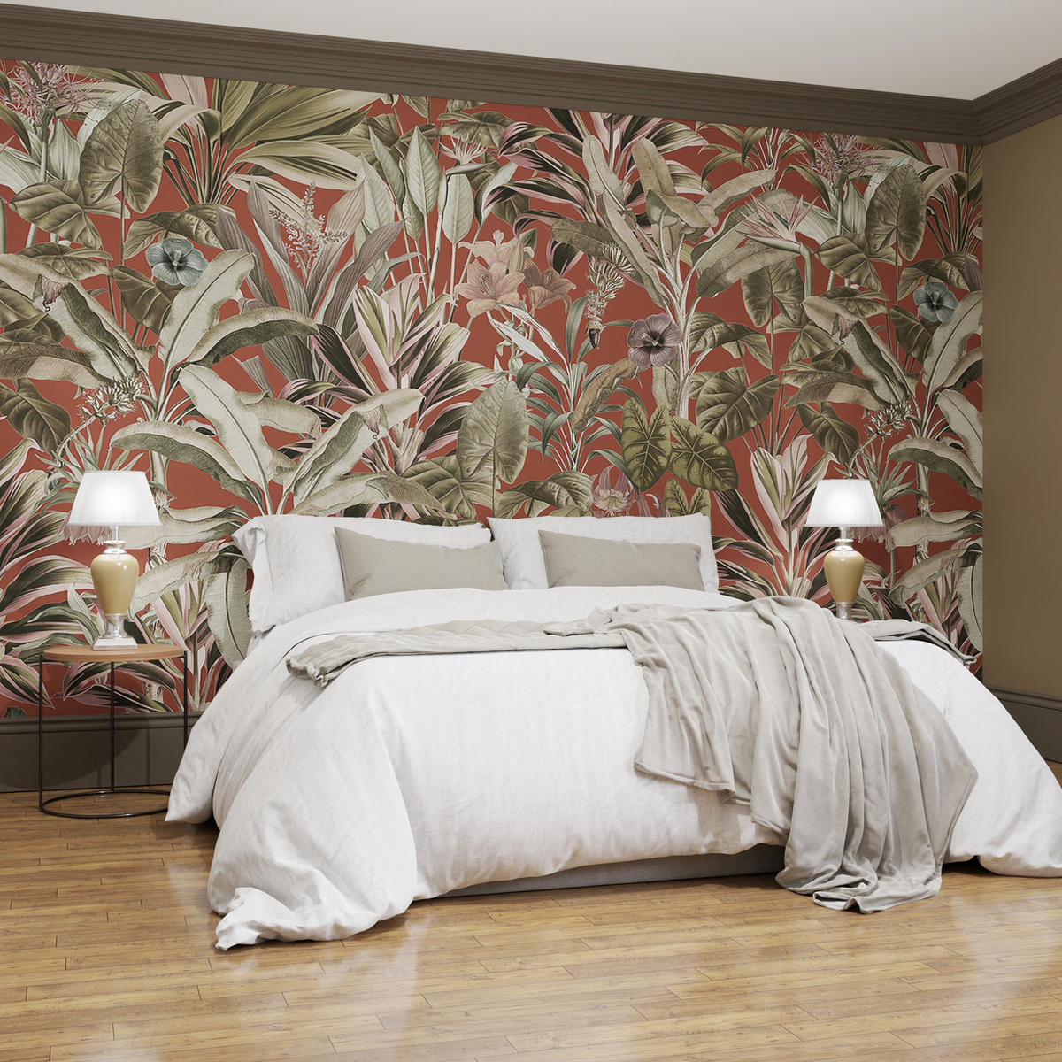 FOTOTAPETE Funky - Braun, Papier/Kunststoff (280/0.1cm) - Art for the Home