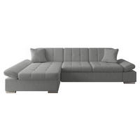 ECKSOFA Malwi, Seite: Links - Alufarben, Holz/Textil (278/161cm) - MIRJAN24