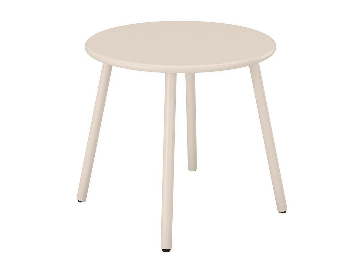 GARTENSITZGRUPPE im Set - 2 -Sitzer - Stahl - beige - MIRMANDE - Beige, Metall - Vente-Unique