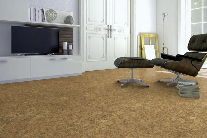 Korkboden Parador Designboden Grau/Eichefarben