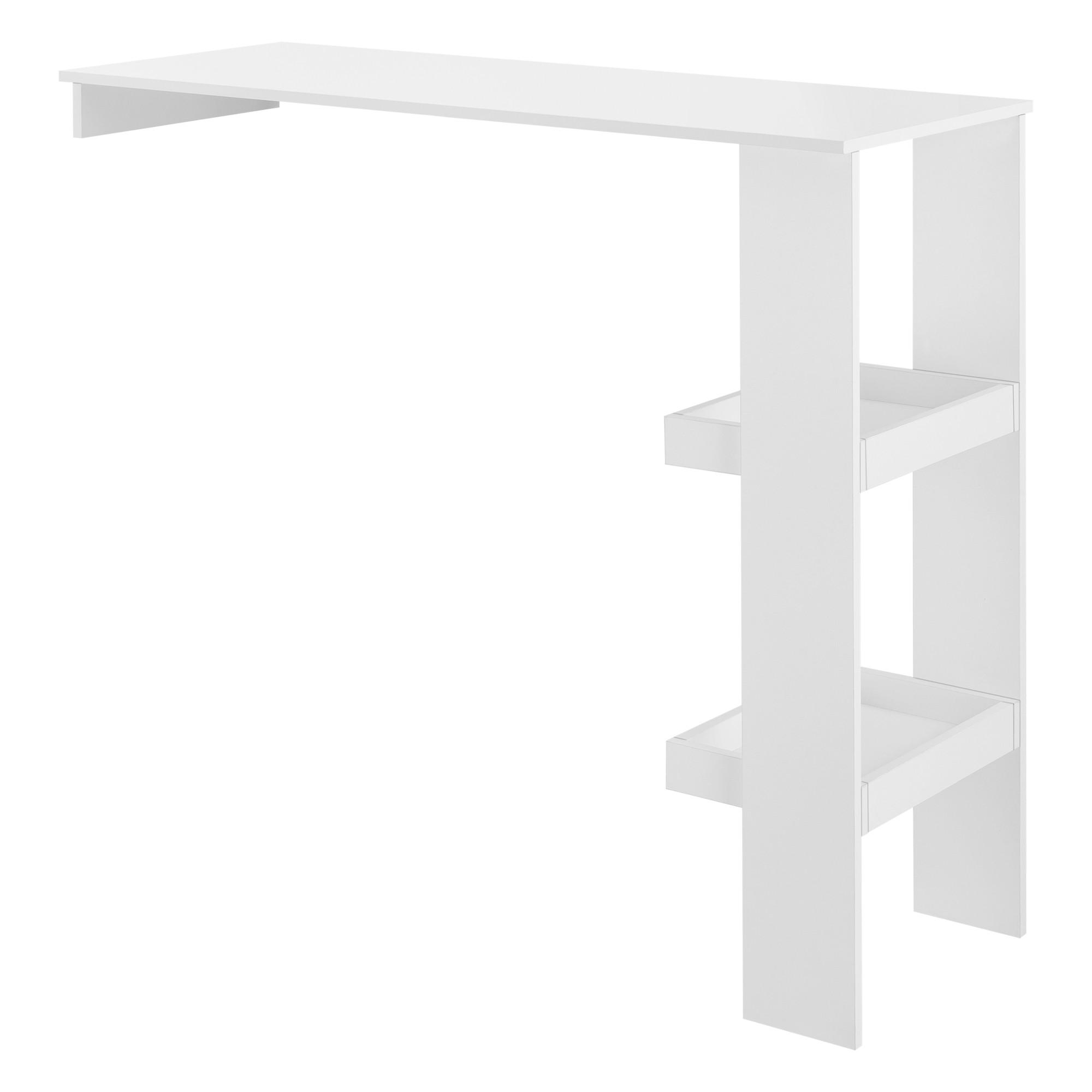 BARTISCH Sölvesborg - Weiß, Holzwerkstoff (120/106/45cm) - [en.casa]