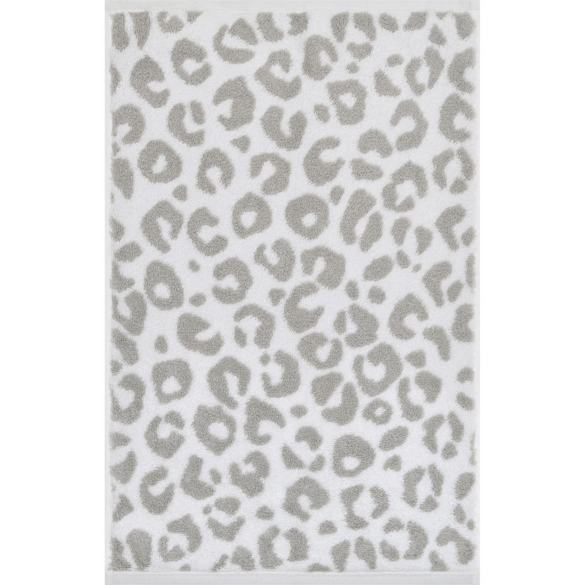 GÄSTETUCH TWO-TONE LEO 540 PLATIN - 76 - Grau, Textil (30/50cm) - Cawoe