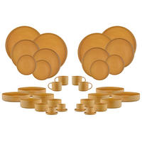KOMPLETTSERVICE Scandi - 36er-Set - Ocre - Gelb, Keramik (1/1/1cm) - Björn