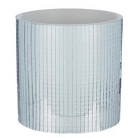 BLUMENTOPF Disco - Silberfarben, Keramik (11cm) - Butlers