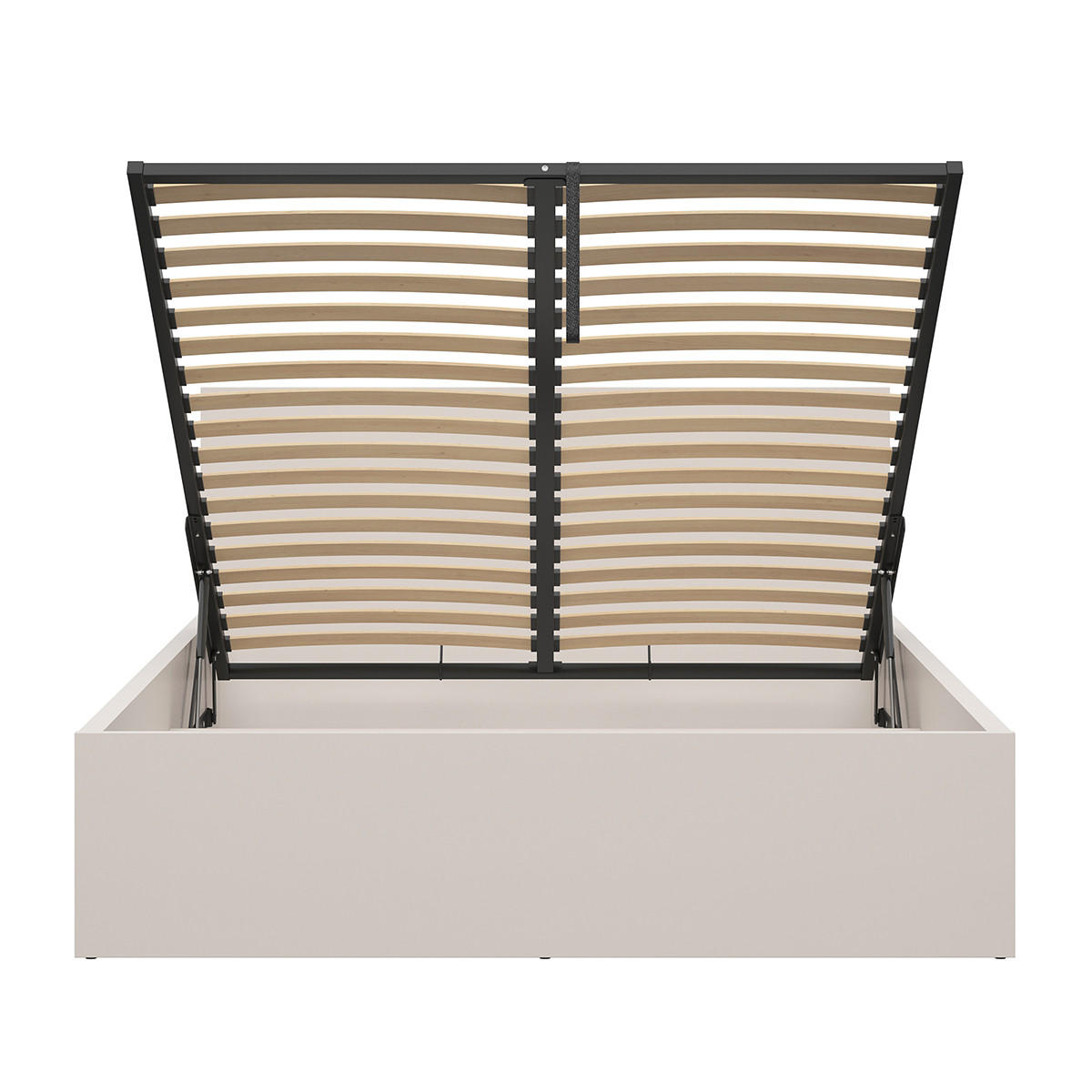 BOXBETT 160/200 Edwin Kaschmir - Beige, Holzwerkstoff (160/200cm) - Petits-meubles