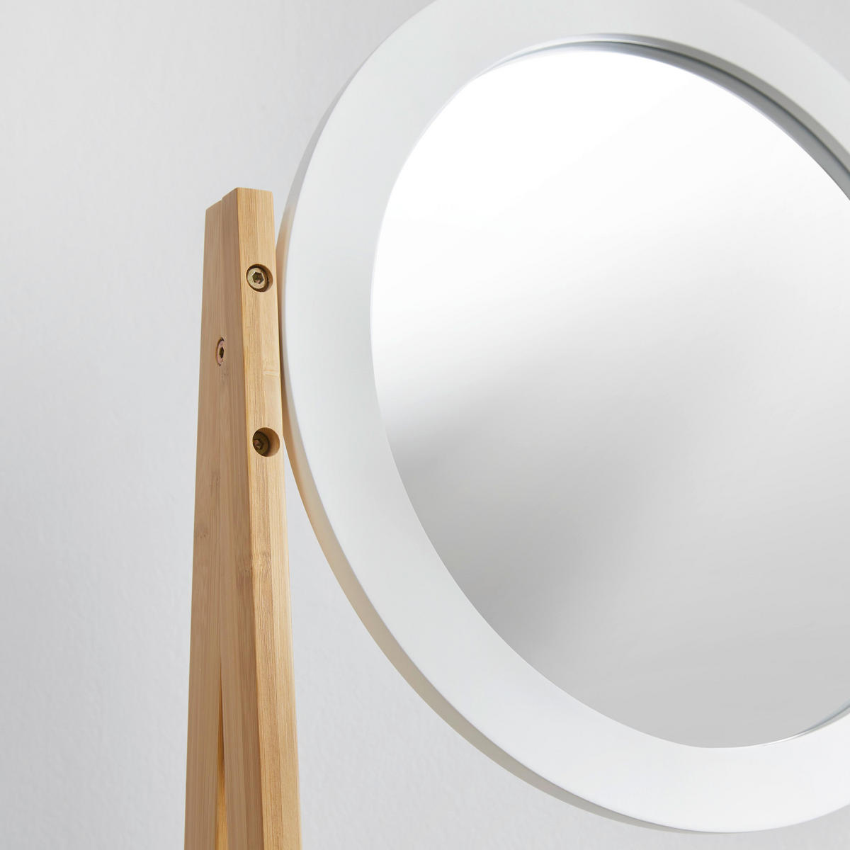 REGAL Mirella Weiß/Naturfarben MDF - Naturfarben, Naturmaterialien (43/172/40cm)