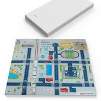 SPIELTEPPICH & Kindermatratze 2in1 Spiel und Schlafmatte Junge - Multicolor, Textil (130/140cm) - Gowoll