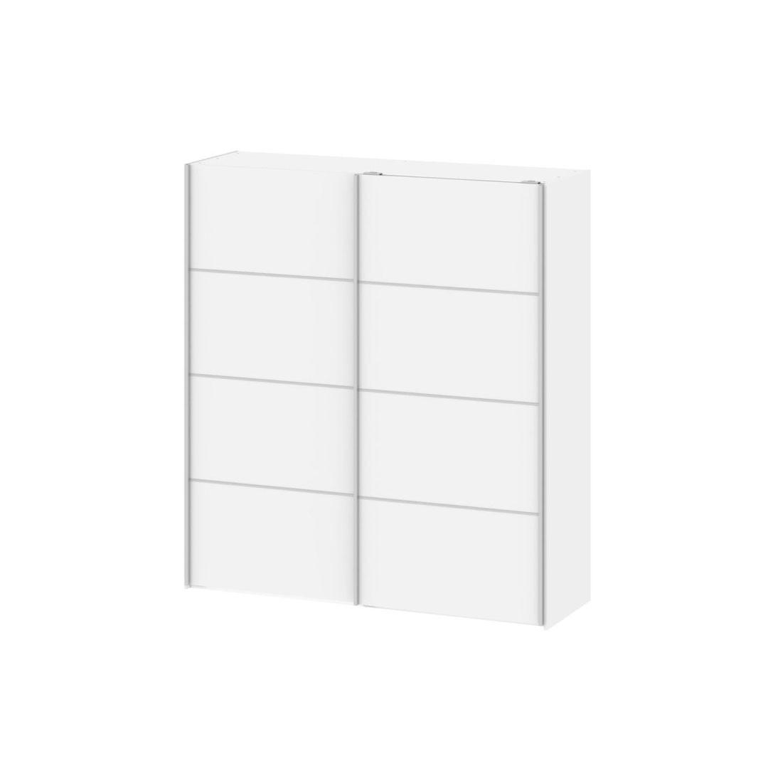 KLEIDERSCHRANK Weiß - Weiß, Holzwerkstoff (182/202/64cm) - ebuy24