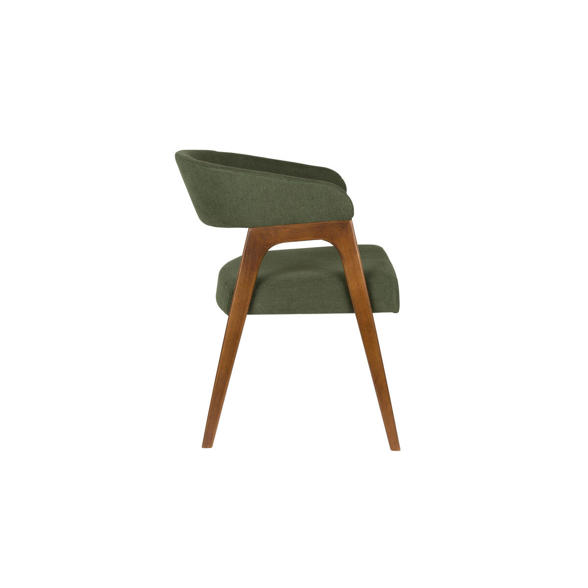 ESSZIMMERSTUHL Adamello Grün - 2 er Set - Grün, Textil (54.5/74/58cm) - Dutchbone