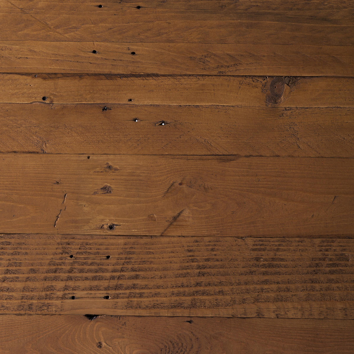 BEISTELLTISCH - Pinie massiv / Metall - Schwarz/Pinienfarben, Holz/Metall (50/50/50cm) - home24