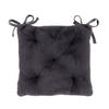 STUHLPOLSTER Molinio - Dunkelgrau, Textil (40/40/1cm) - home&you
