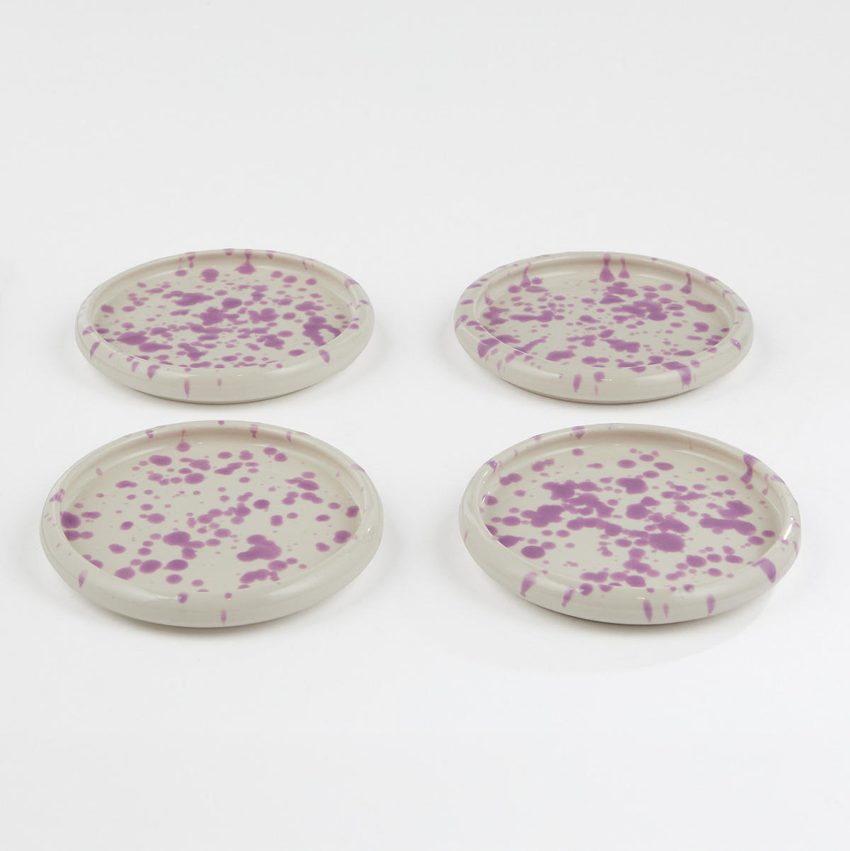 APPETIZERTELLER Boogy Splash - Flieder, Keramik (12/12/2cm) - Butlers
