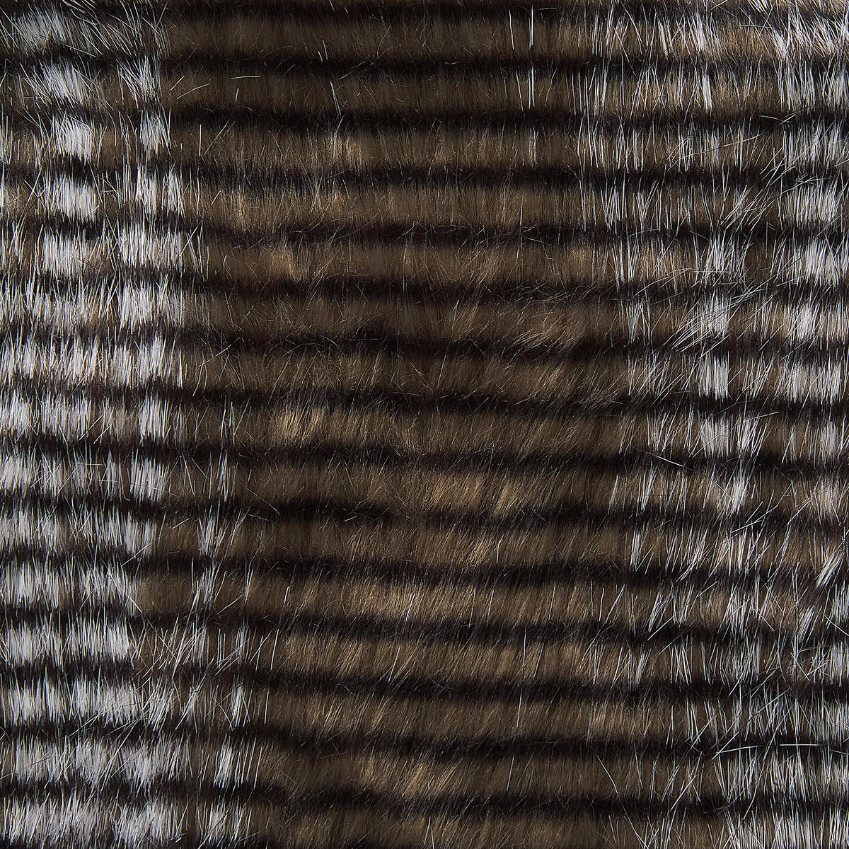 DECKE Dunkelbraun Asdad 180/220 cm - Dunkelbraun, Textil (180/220cm) - Beliani