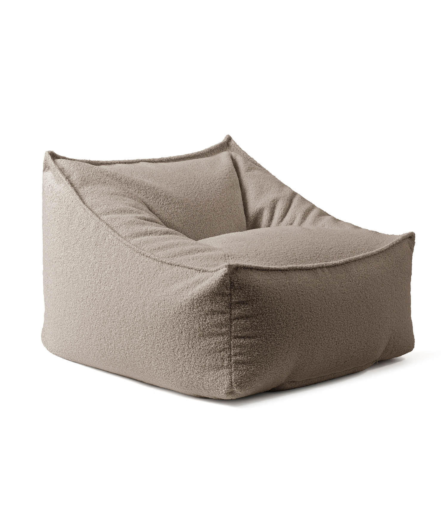 Mokebo Sitzsack Taupe 80x60x85 cm