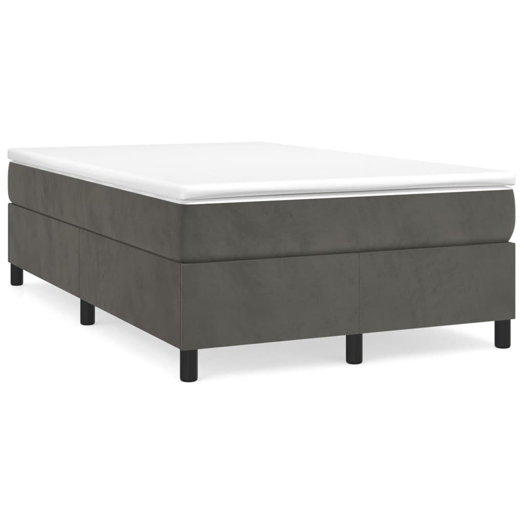 POLSTERBETT Rackley 120/203 cm - Grau, Holzwerkstoff (120/200cm) - Nettlife