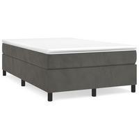 POLSTERBETT Rackley 120/203 cm - Grau, Holzwerkstoff (120/200cm) - Nettlife
