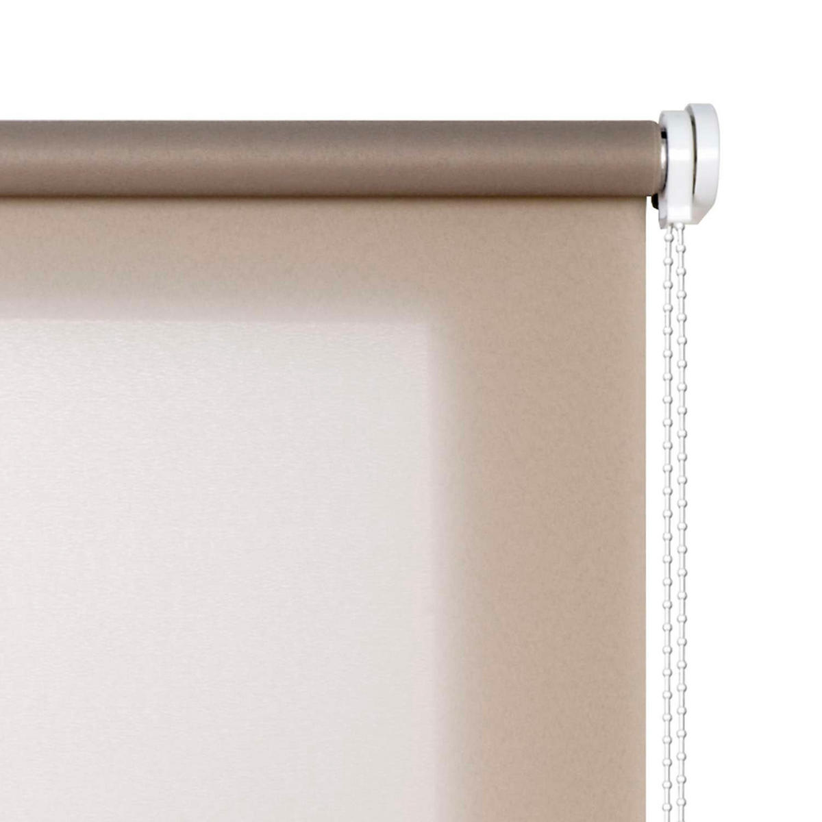 ROLLO Steingrau, 45 cm x 180 cm - Graubraun, Kunststoff (45/180cm) - STORESDECO