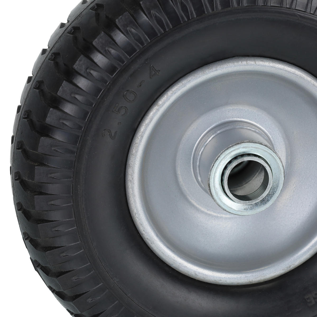 2xSCHUBKARRENRAD - Multicolor, Kunststoff/Metall (22/22/6.5cm) - Relaxdays