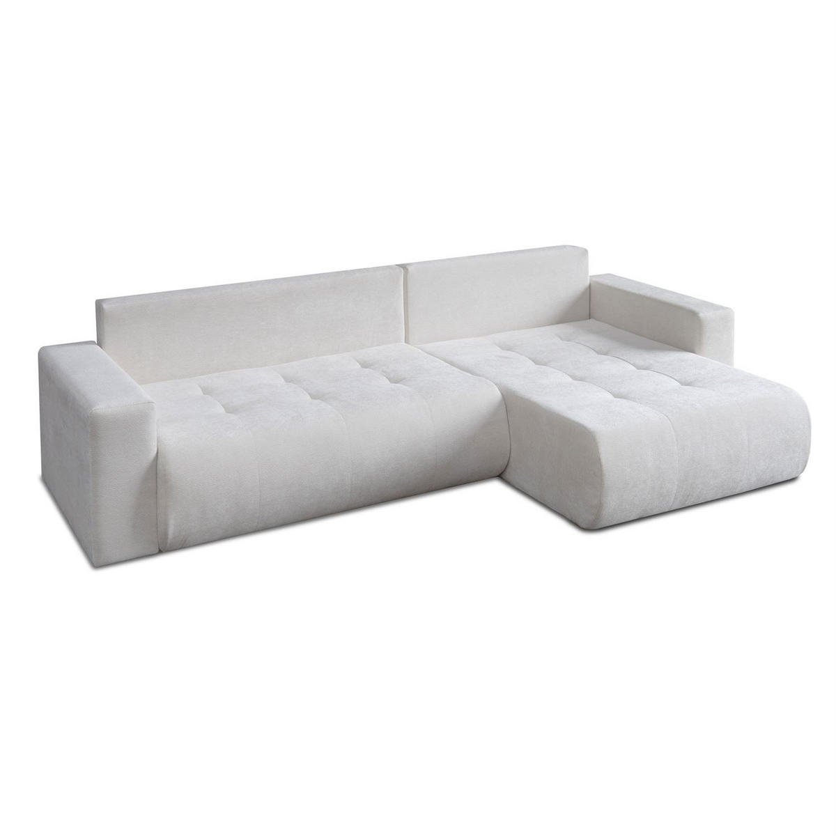 ECKSOFA CLOUD II XL mit Schlaffunktion Vibe 03 - Beige, Textil (280/152cm) - Lookway
