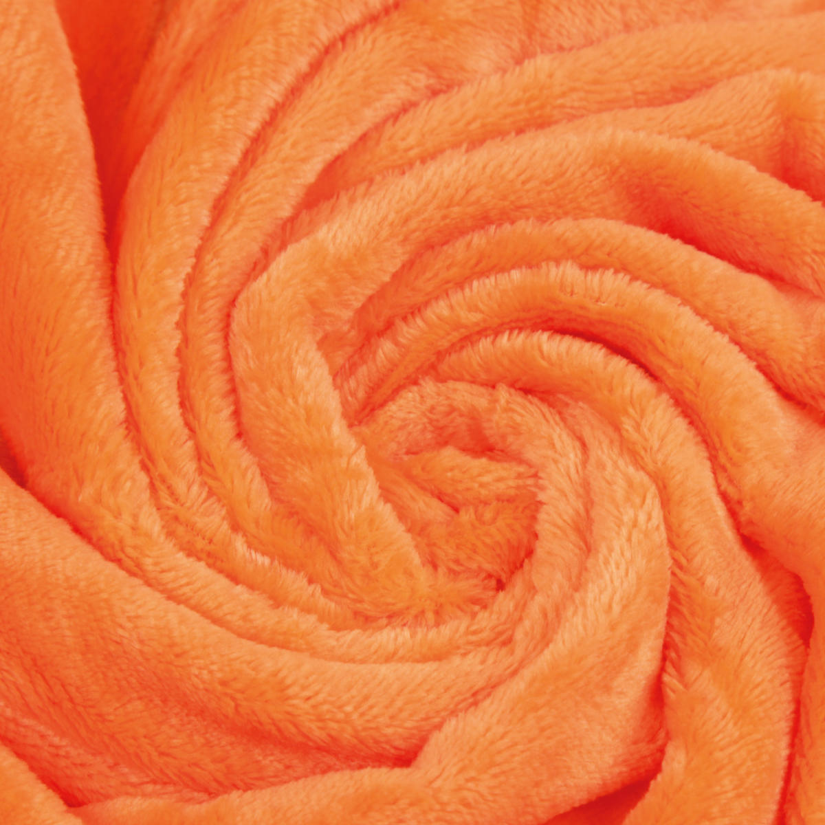 KUSCHELDECKE "Celina" 2er-Pack Orange 150x200 cm - Orange, Textil (150/200cm)