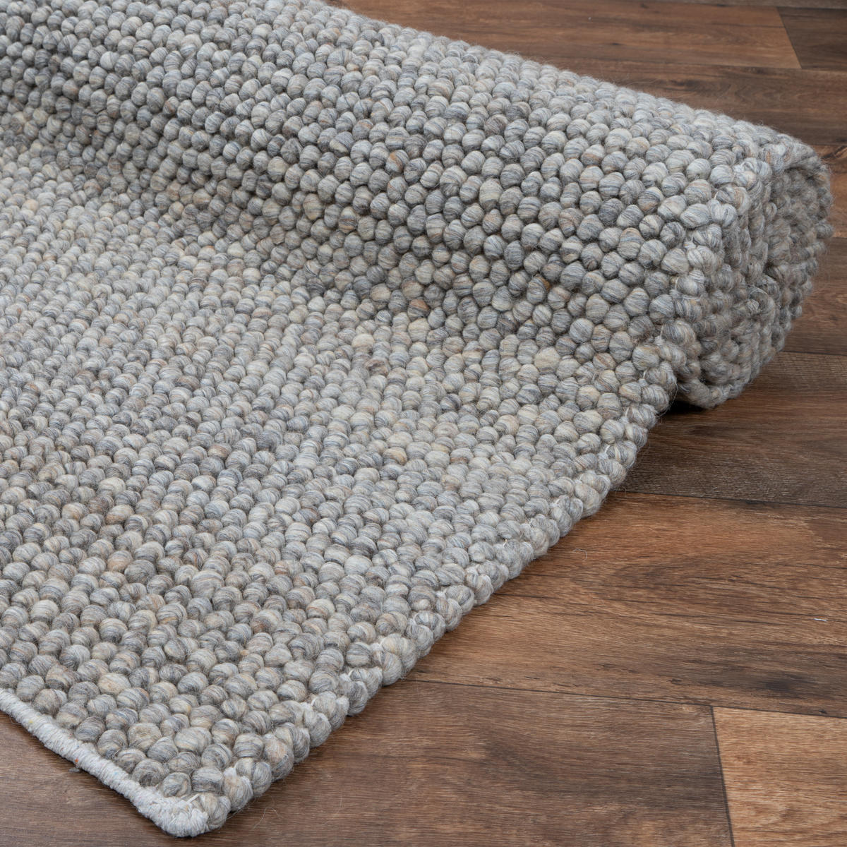 WOLLTEPPICH WOOLY 120/170 Taupe - Taupe, Naturmaterialien (120/170cm) - Consilio Concept