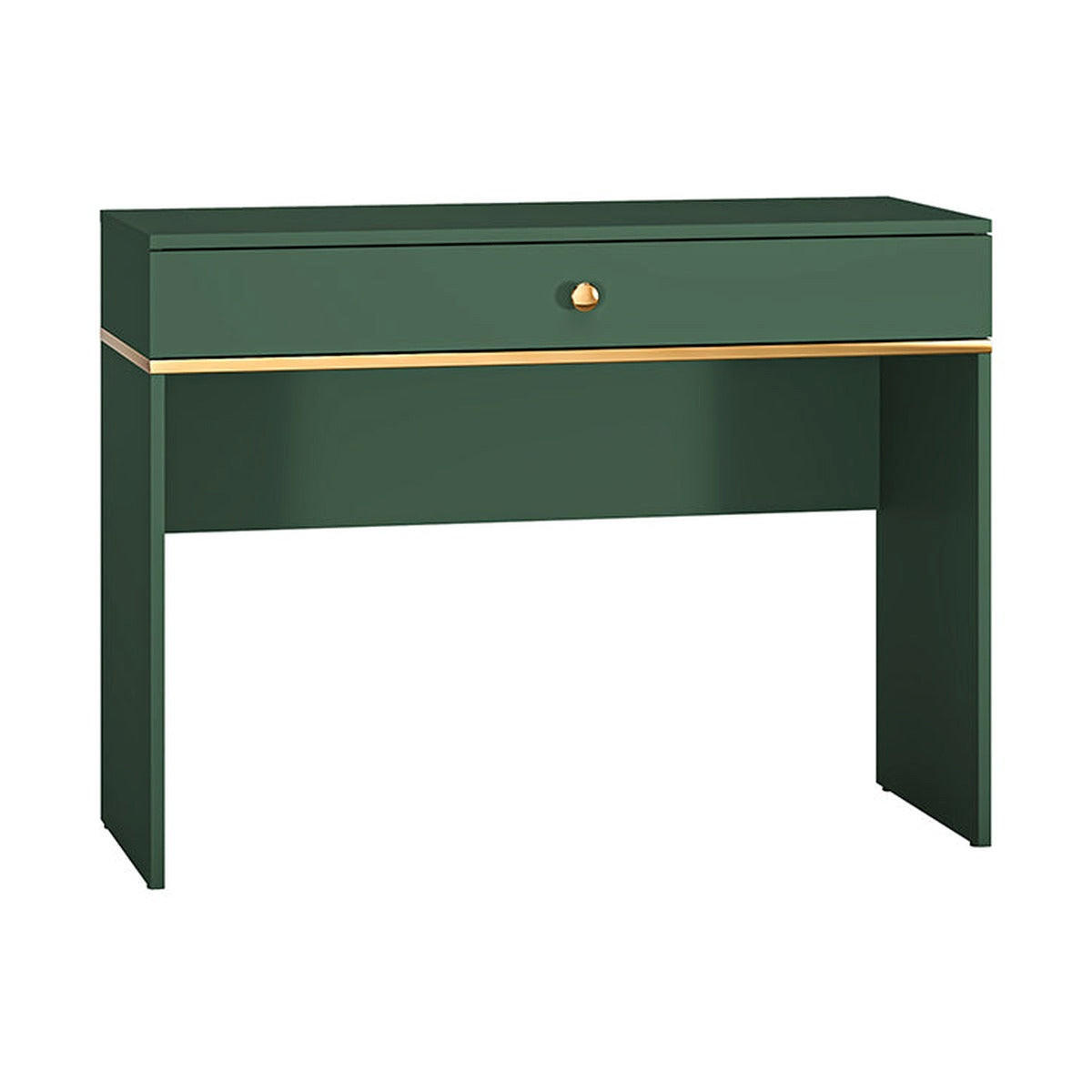 SCHMINKTISCH – 100 cm – Forest – Grün - Grün, Holzwerkstoff (100/79/40cm) - hi-markt