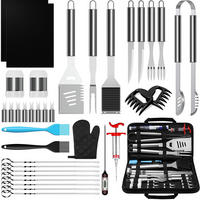 GRILLBESTECK 35-teiliges Set - Multicolor, Metall (43.5cm)