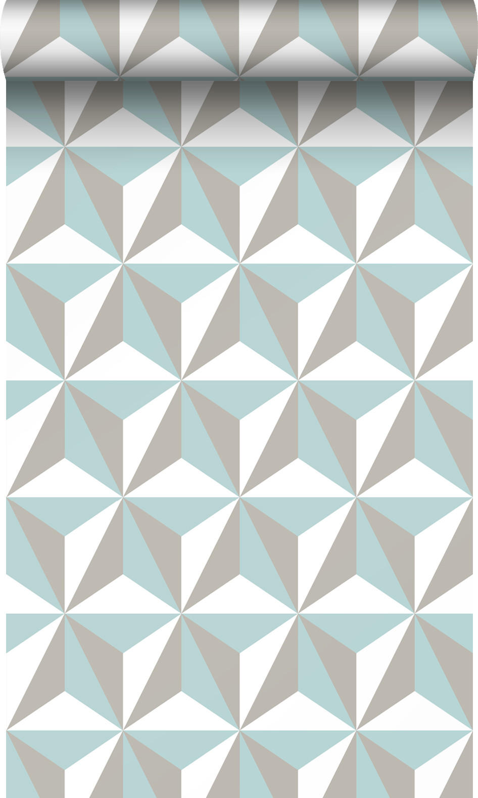 Origin Wallcoverings Tapete Weiß 53x1000 cm