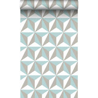 TAPETE 3D-Muster 53 cm x 10.05 m - Weiß, Papier (53/1000cm) - Origin Wallcoverings