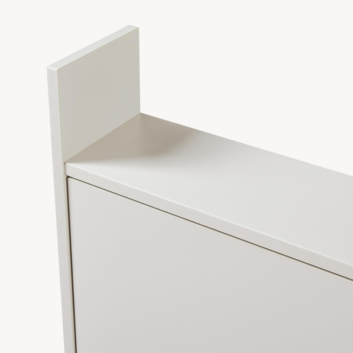 NÁSTĚNNÝ STŮL Rautalampi - béžová, kompozitní dřevo (83/48/14.5cm) - [en.casa]