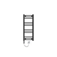 BADHEIZKÖRPER elektrisch Sahara 300x800 mm Anthrazit gerade mit Heizstab 300W - Anthrazit, Metall (3/80/30cm) - LuxeBath