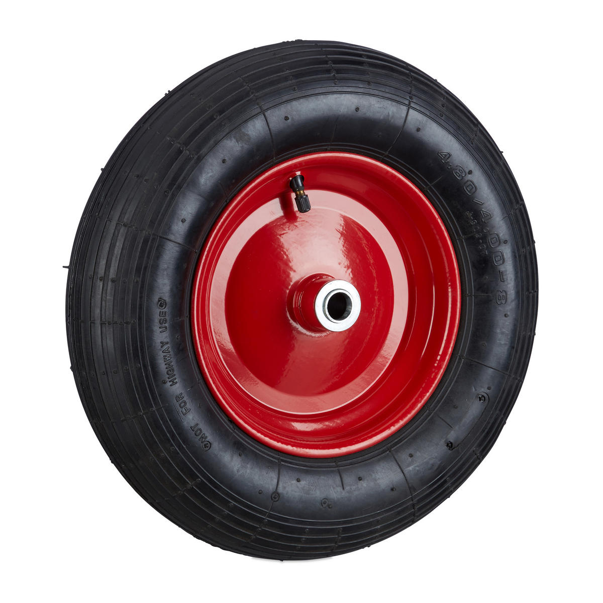 SCHUBKARRENRAD - Multicolor, Kunststoff/Metall (39/39/9cm) - Relaxdays