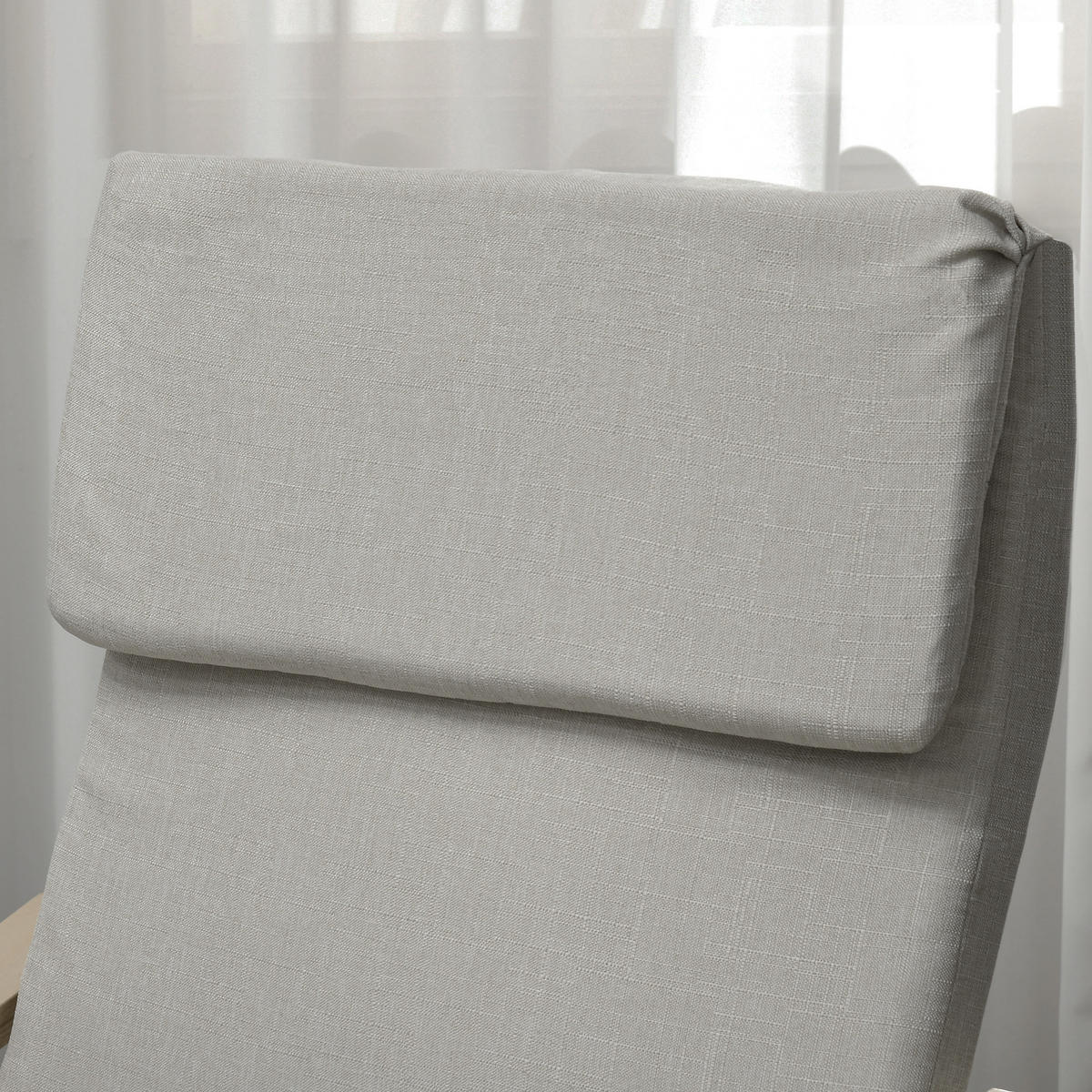 RELAXSESSELSET Hellgrau - Hellgrau, Kunststoff (80/99/66.5cm) - HOMCOM
