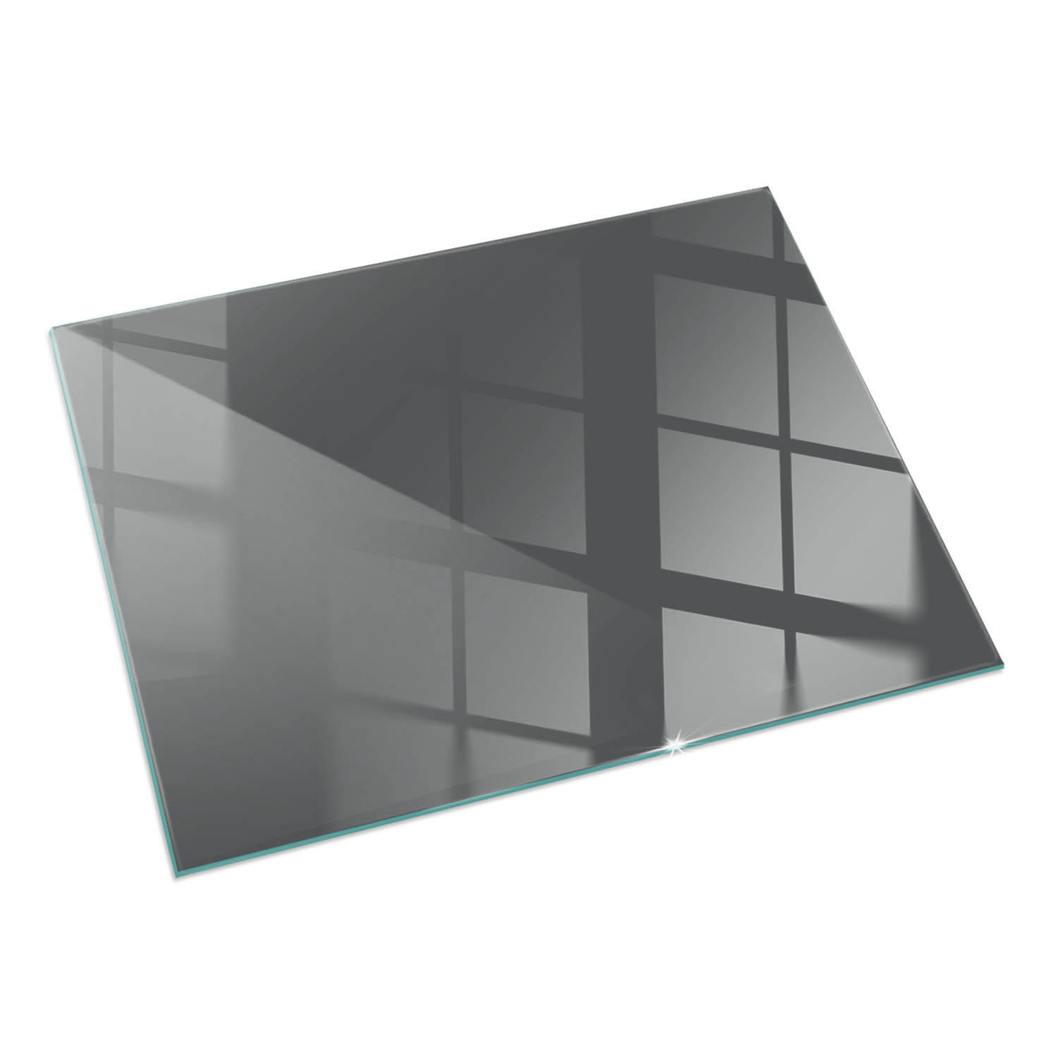 ArtPrintCave Glasplatte Grau 60x40x0.4 cm